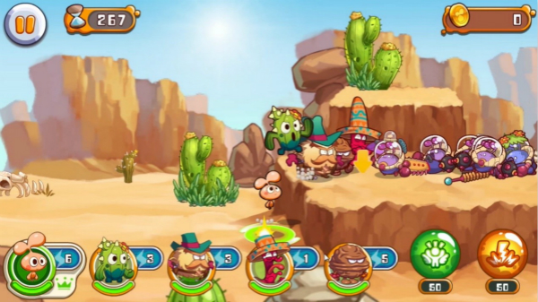 1442198111152897.jpg 图2《豆比大作战》仙人掌勇士实际战斗画面.jpg